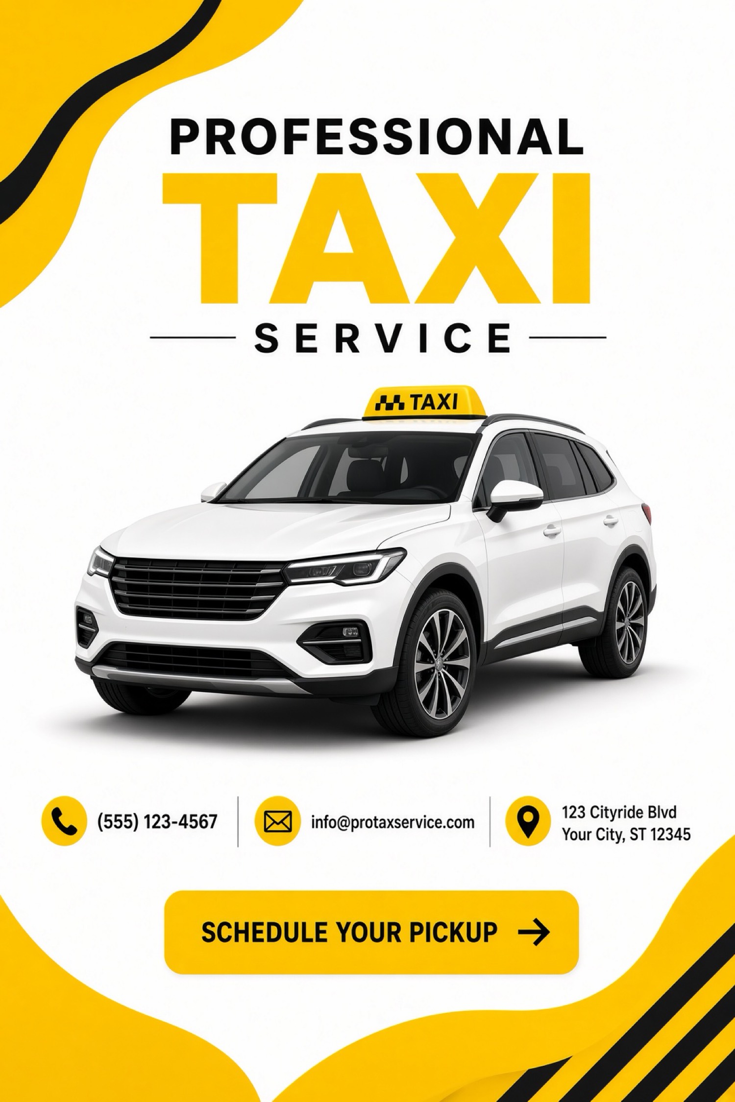 Taxi flyer — the brief